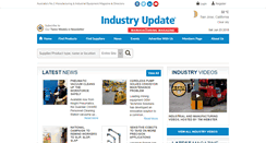 Desktop Screenshot of industryupdate.com.au